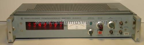 Frequenzkontroller SMDF/SMDA ; Rohde & Schwarz, PTE (ID = 153086) Ausrüstung