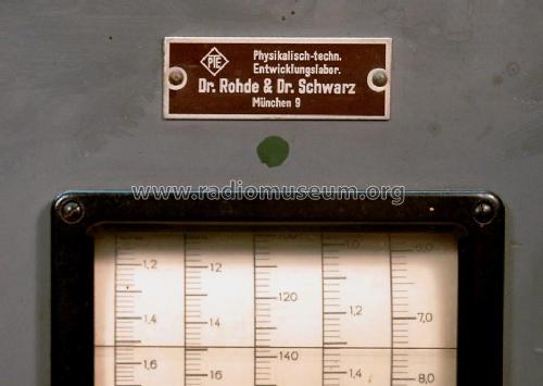 Selbstinduktionsmeßgerät LRH BN601; Rohde & Schwarz, PTE (ID = 255515) Equipment