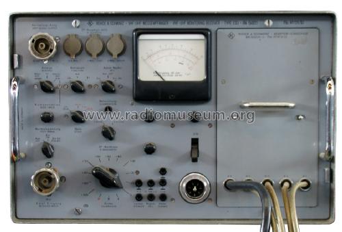 VHF-UHF-Messempfänger - Monitoring Receiver ESU BN 150021, 150021/2; Rohde & Schwarz, PTE (ID = 1285957) Equipment