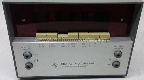 Digital-Multimeter UGWD ; Rohde & Schwarz, PTE (ID = 2148709) Equipment