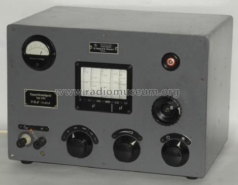 Kapazitätsmeßgerät KRH; Rohde & Schwarz, PTE (ID = 2894273) Equipment