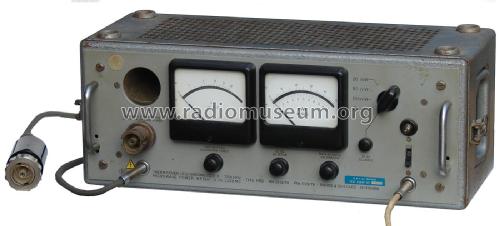 Thermischer Leistungsmesser NRD BN2412 /50 /60; Rohde & Schwarz, PTE (ID = 1811088) Equipment