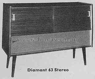 Diamant 63 Stereo Ch= 24501; Rosita, Theo Schmitz (ID = 318578) Radio