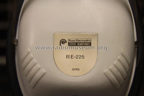 Stereo Headphones RE-225; Ross Electronics (ID = 1689520) Speaker-P