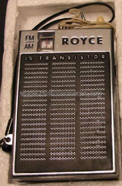 FM-AM - 10 Transistor - Super Heterodyne FA-10V; Royce Elize (ID = 1737069) Radio