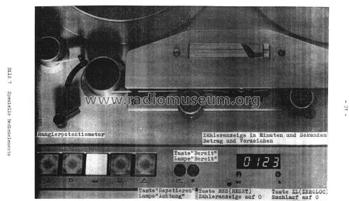 Studio-Magnetbandgerät R722/1; Rundfunk- und (ID = 2008259) R-Player