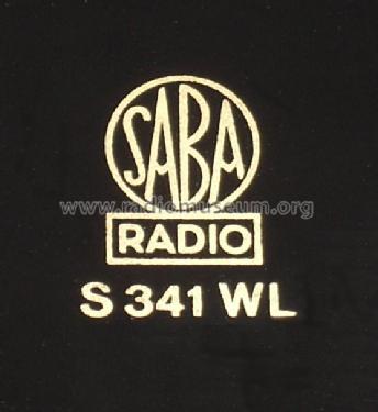 S-341WL 341WL; SABA; Villingen (ID = 588696) Radio