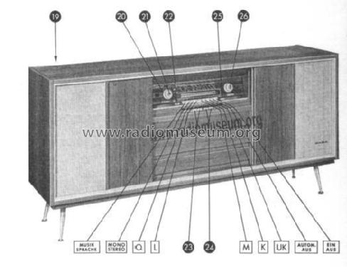 Baden-Vollautomatic 125 Stereo; SABA; Villingen (ID = 63851) Radio