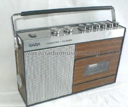 Cassettenrecorder 321G; SABA; Villingen (ID = 303289) R-Player