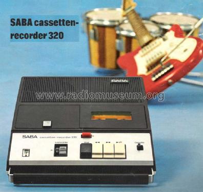 Cassetten Recorder 320; SABA; Villingen (ID = 822029) Sonido-V