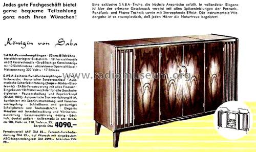 Königin-von-Saba ; SABA; Villingen (ID = 2904395) TV Radio