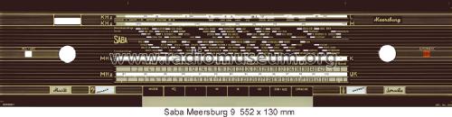 Meersburg-Automatic 9; SABA; Villingen (ID = 1552366) Radio