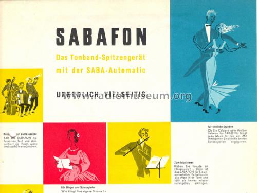 Sabafon TK75; SABA; Villingen (ID = 692123) R-Player