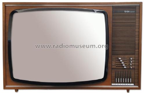 Schauinsland T2600 Color F; SABA; Villingen (ID = 2354447) Television