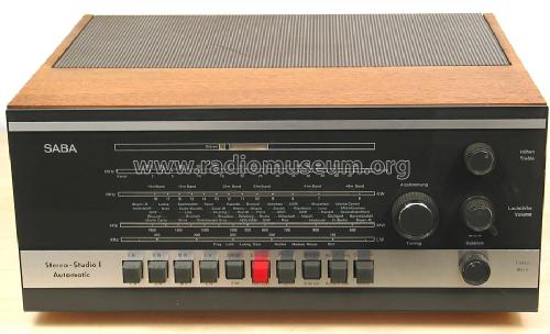 Stereo-Studio I ; SABA; Villingen (ID = 152618) Radio