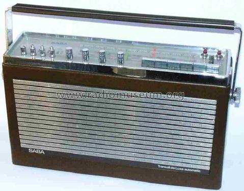 Transall de Luxe automatic F; SABA; Villingen (ID = 1084294) Radio