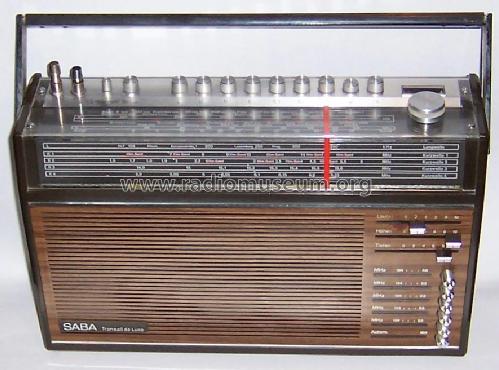 Transall de Luxe automatic G; SABA; Villingen (ID = 58961) Radio