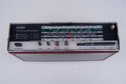 Transeuropa 2000 automatic; SABA; Villingen (ID = 337910) Radio