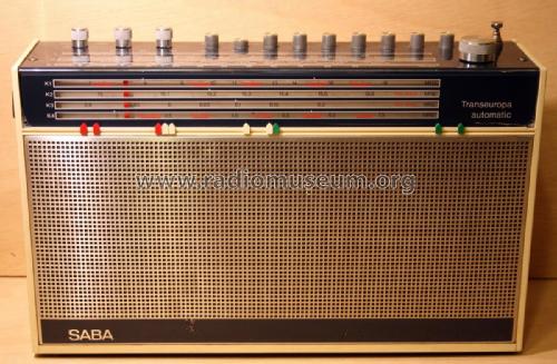 Transeuropa Automatic H; SABA; Villingen (ID = 1939680) Radio