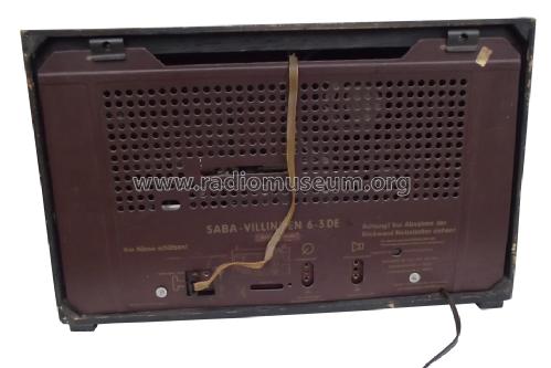 Villingen 6-3DE; SABA; Villingen (ID = 1553297) Radio