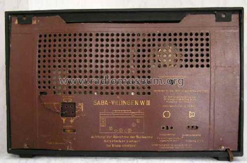 Villingen W III ; SABA; Villingen (ID = 337046) Radio