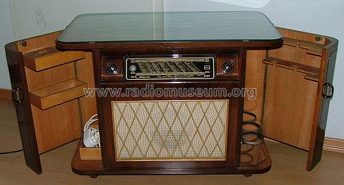 Olympia Radio-Barwagen 'Siesta' 557WUM; Sachsenwerk (ID = 315890) Radio