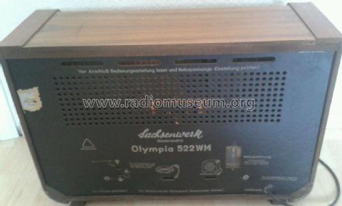 Olympia 522WM; Sachsenwerk (ID = 1853455) Radio