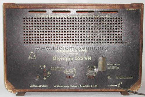 Olympia 522WM; Sachsenwerk (ID = 54435) Radio