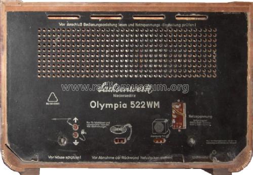 Olympia 522WM; Sachsenwerk (ID = 616586) Radio