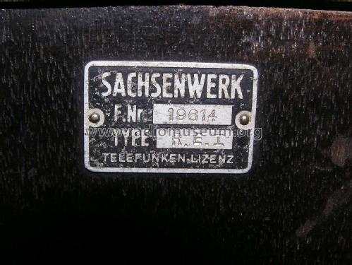 Eswe RE1 ; Sachsenwerk bis 1945 (ID = 1268949) Radio