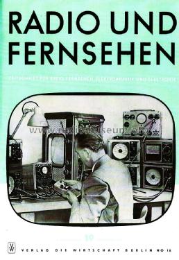 Rembrandt FE852D; Sachsenwerk Radeberg (ID = 2534895) Television