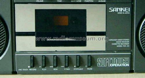 Stereo Cassette Recorder TCR-101EE; Sankei Mfg. Co., Ltd (ID = 1173234) Radio