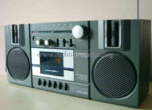 Stereo Cassette Recorder TCR-101EE; Sankei Mfg. Co., Ltd (ID = 1173236) Radio