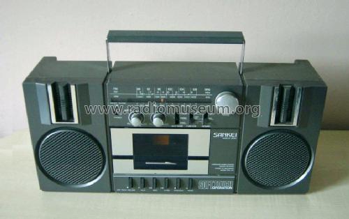 Stereo Cassette Recorder TCR-101EE; Sankei Mfg. Co., Ltd (ID = 1173240) Radio