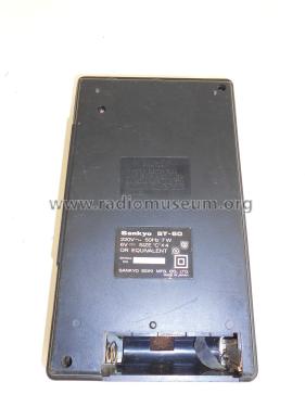 Cassette Recorder ST-60; Sankyo Seiki Mfg.Co. (ID = 2248793) R-Player