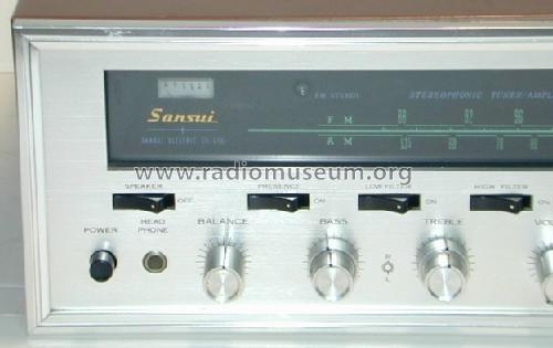 Stereophonic Tuner/Amplifier 1000A; Sansui Electric Co., (ID = 465915) Radio