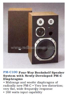 4-Way Speaker System PM-C100; Sansui Electric Co., (ID = 1886299) Lautspr.-K