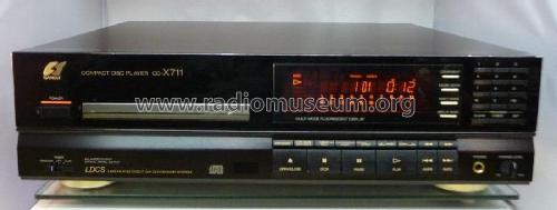 Compact Disc Player CD-X711; Sansui Electric Co., (ID = 1936049) R-Player