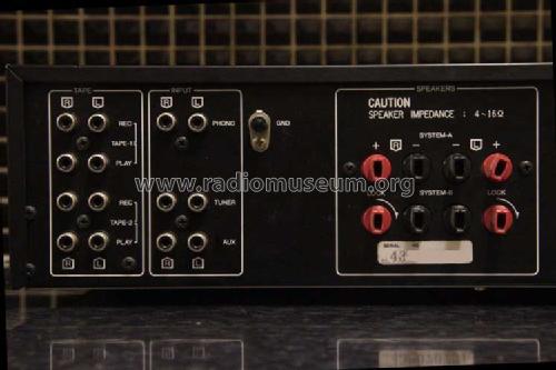 Integrated Amplifier AU-D22; Sansui Electric Co., (ID = 1703147) Ampl/Mixer