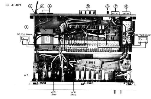 Integrated Amplifier AU-D22; Sansui Electric Co., (ID = 2709224) Ampl/Mixer