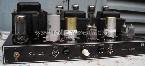 Power Amplifier Q-3535; Sansui Electric Co., (ID = 317512) Ampl/Mixer