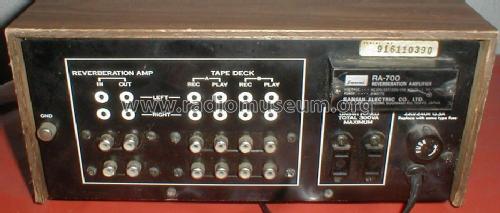 Reverberation Amplifier RA-700; Sansui Electric Co., (ID = 439080) Ampl/Mixer