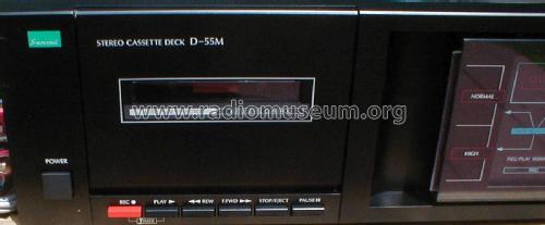 Stereo Cassette Deck D-55M; Sansui Electric Co., (ID = 1926324) R-Player