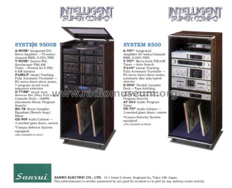 Stereo Double Cassette Deck D-99D; Sansui Electric Co., (ID = 1886424) R-Player