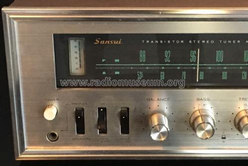 Transistor Stereo Tuner Amplifier TR-707A; Sansui Electric Co., (ID = 2097162) Radio