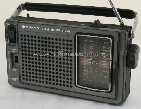 3 Band Receiver RP 7160; Sanyo Electric Co. (ID = 2215555) Radio