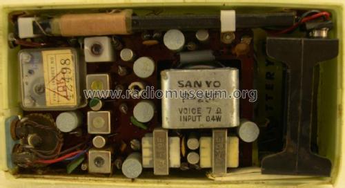 Six Transistor Deluxe 6C-17; Sanyo Electric Co. (ID = 1774193) Radio