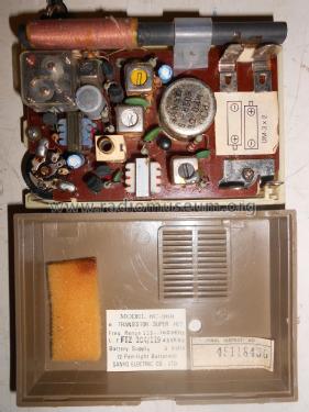 6 Transistor Super Het 6C-368; Sanyo Electric Co. (ID = 2361571) Radio