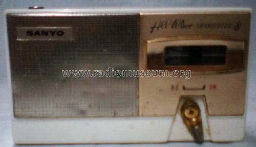 All Wave Transistor 8 8SP-2N; Sanyo Electric Co. (ID = 1158028) Radio
