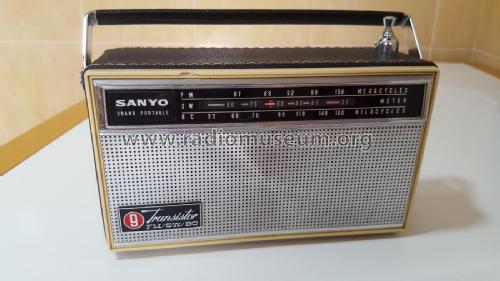 9 Transistor 9G-802; Sanyo Electric Co. (ID = 2253009) Radio